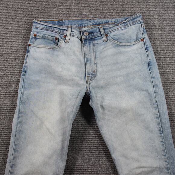 Levi’s Jeans Mens 34x32 Light Wash 511 Slim Stretch - Picture 3 of 11